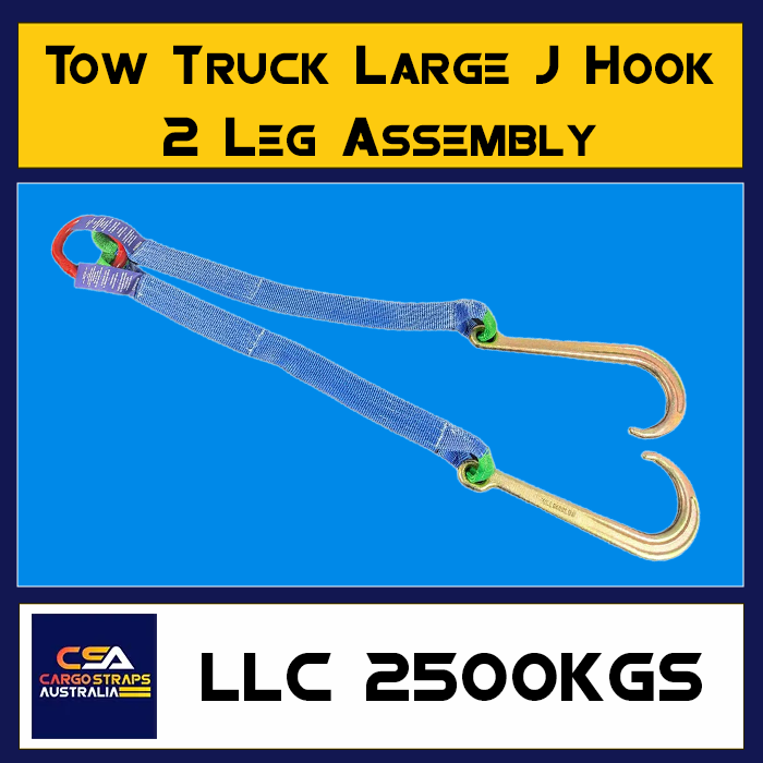 Tow Truck Large J Hook 2 Leg Assembly